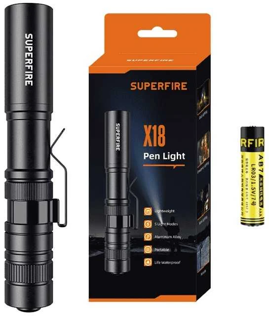 Žibintuvėlis Superfire X18