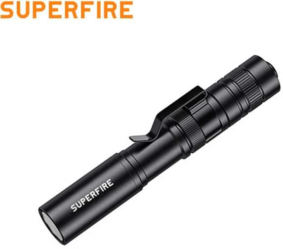 Superfire Žibintuvėlis X18-U, ultravioletinės šviesos UV 395nm, 2W, IP44, 1x AAA