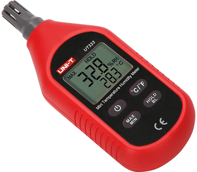 Temperatūros ir drėgmės matuoklis mini UT333 UNI-T