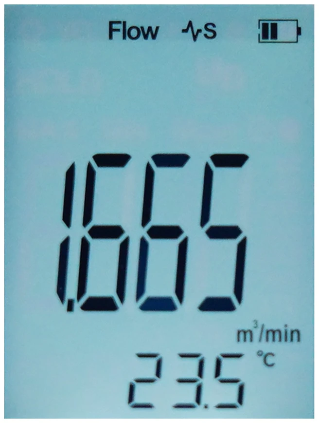 Termo anemometras ; 0~30m/s; -20~70C; 0~999900m³/min, pasirenkama ortakių forma, UNI-T