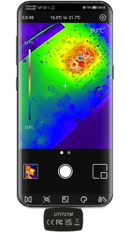 Uni-T terminio vaizdo kamera UTi721M