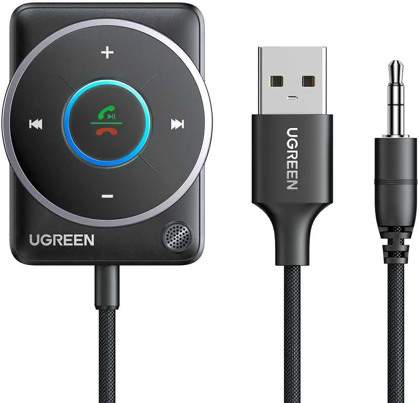 Ugreen Belaidis Bluetooth 5.4 garso imtuvas su AUX (3.5mm) jungtimi