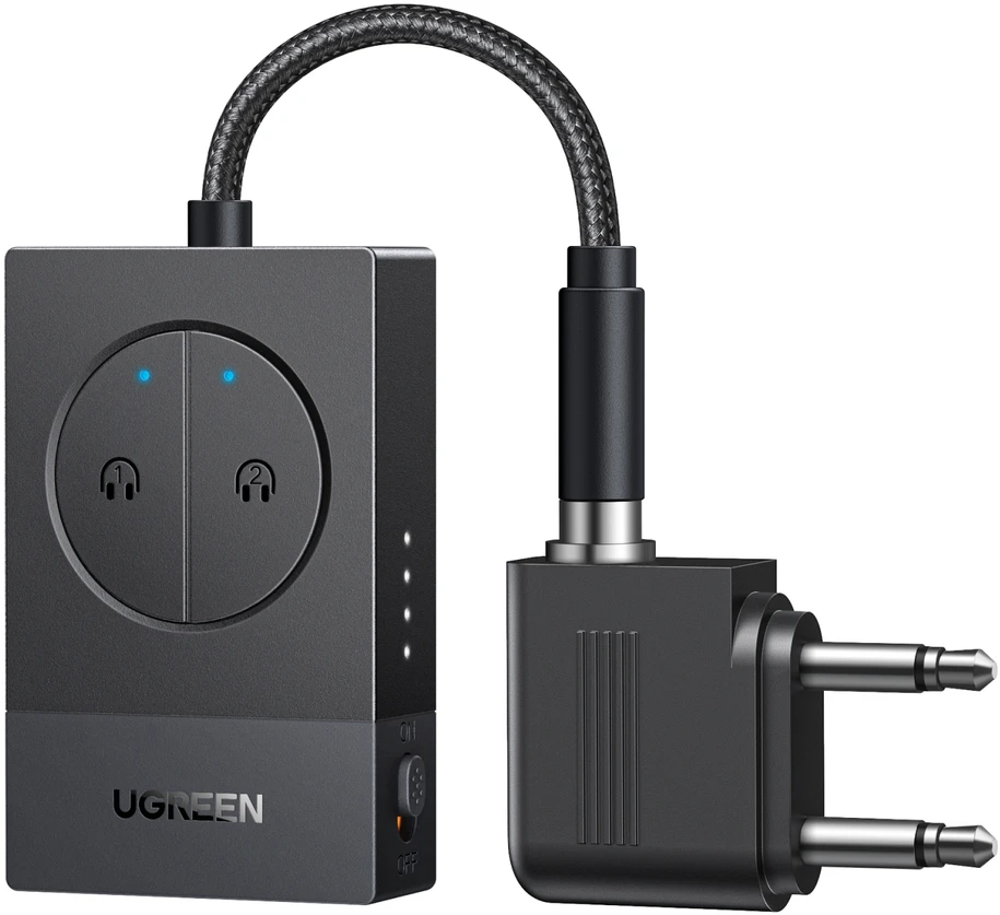 Siųstuvas Ugreen BT305 Bluetooth 5.4 - juodas
