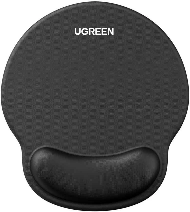 Ugreen Pelės kilimėlis su riešo atrama, juodas