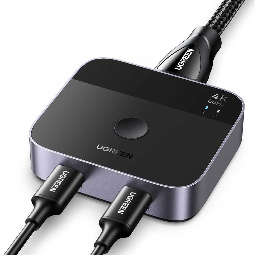 Ugreen USB-C į HDMI jungiklis su laidais
