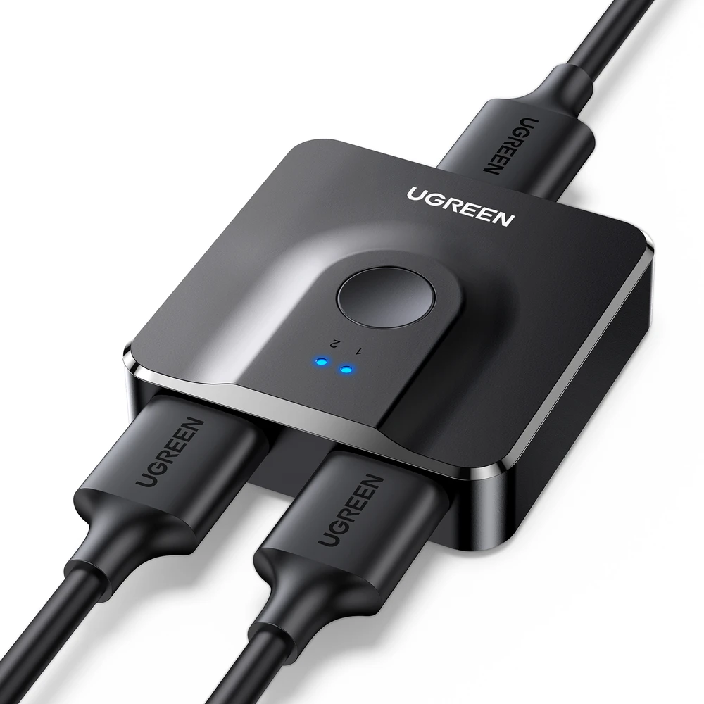 UGREEN HDMI keitiklis 4K@60Hz HDMI skirstytuvas dvikryptis keitiklis