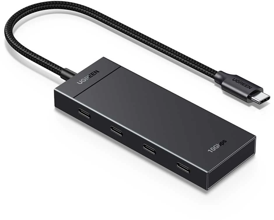 Ugreen USB-C šakotuvas su keturiomis jungtimis