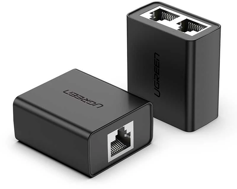 Ugreen Tinklo daliklis ekranuotas RJ45 -> 2xRJ45 (8P8C) (2 vnt)