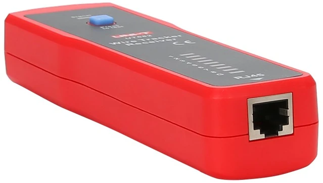 VIELOS PORŲ DETEKTORIUS SU KABELIŲ TESTERIU RJ-45 UT-682 UNI-T