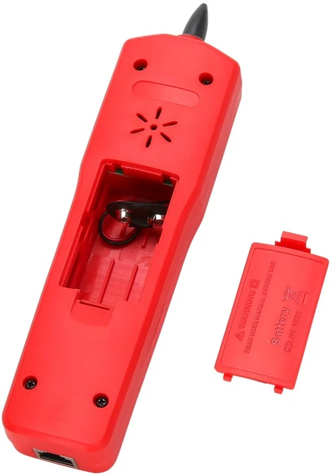 VIELOS PORŲ DETEKTORIUS SU KABELIŲ TESTERIU RJ-45 UT-682 UNI-T