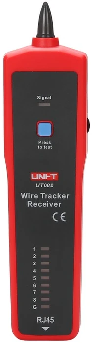 VIELOS PORŲ DETEKTORIUS SU KABELIŲ TESTERIU RJ-45 UT-682 UNI-T