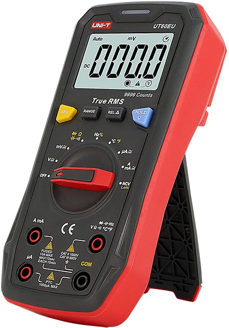Uni-t Skaitmeninis multimetras UT60EU, CAT II 1000V/CAT III 600V, TRMS
