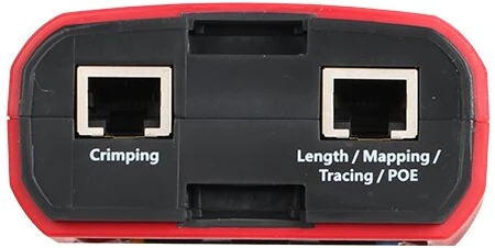 Uni-t Universalus tinklo kabelių testeris, RJ45, RJ11, 300m, POE 802.3AF, 802.3 AT, 802.3BT, Ethernet portų testavimas; UNIT