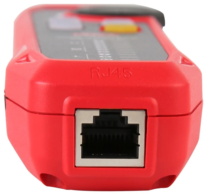 Uni-t Universalus tinklo kabelių testeris, RJ45, RJ11, coax , 500m, POE 802.3AF, 802.3 AT, 802.3BT, Ethernet portų testavimas; UNIT