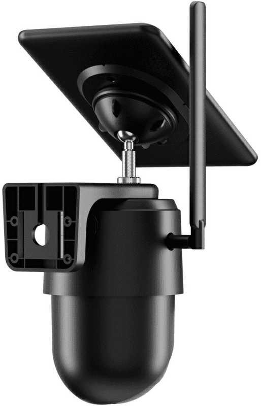 Woox Belaidė kamera 4G LTE, 3MP, su SIM kortelės lizdu ir saulės baterija, 9000mAh, USB-C, MicroSD iki 128GB TUYA