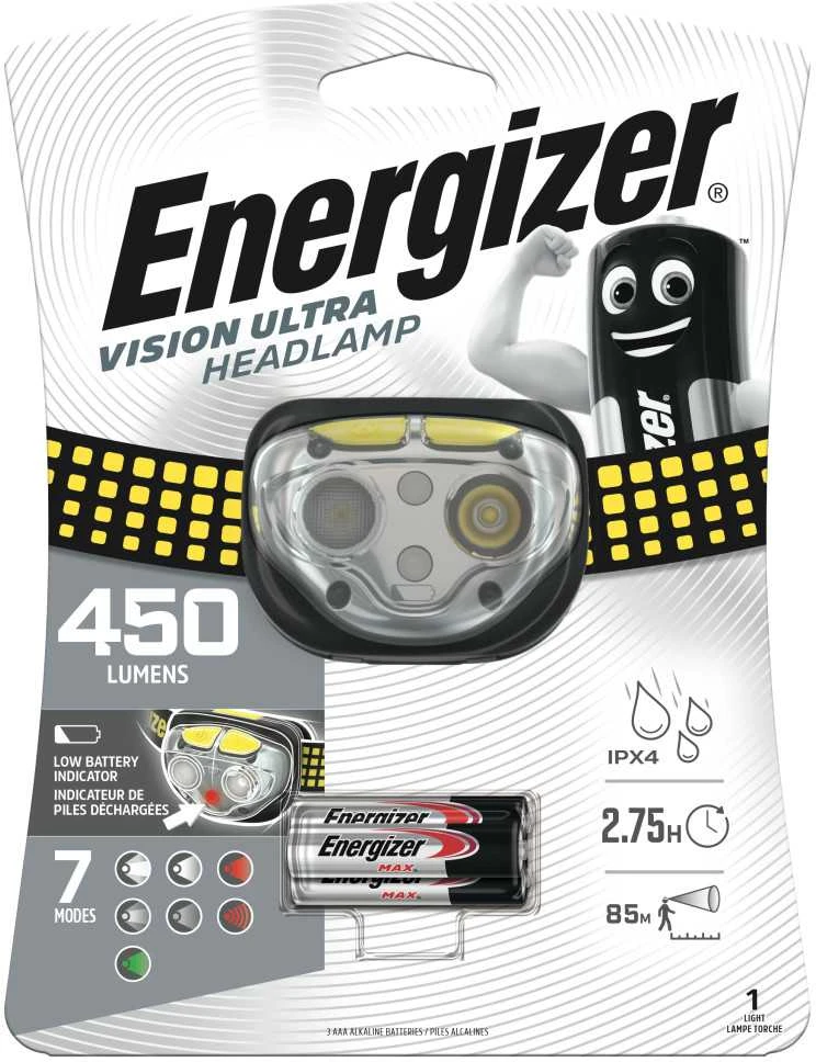 PRIEKINIS ŽIBINTAS LT-VISION-ULTRA/450 ENERGIZER