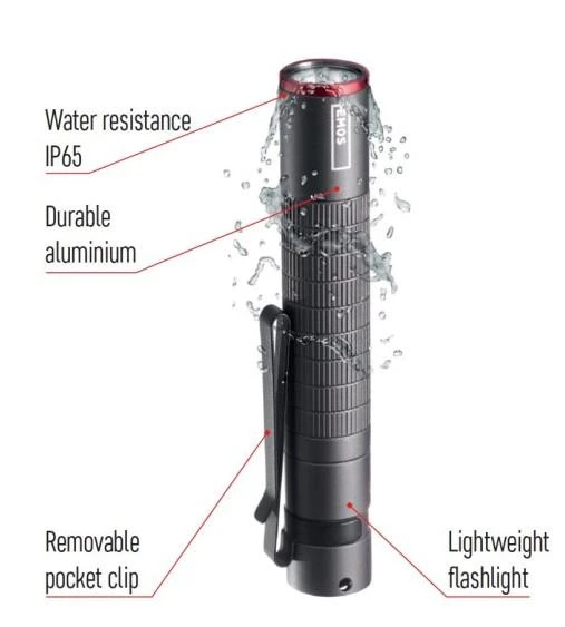 Žibintuvėlis, atsparus drėgmei IP65, ULTIBRIGHT 50, CREE LED, 100lm, 1xAAA, EMOS