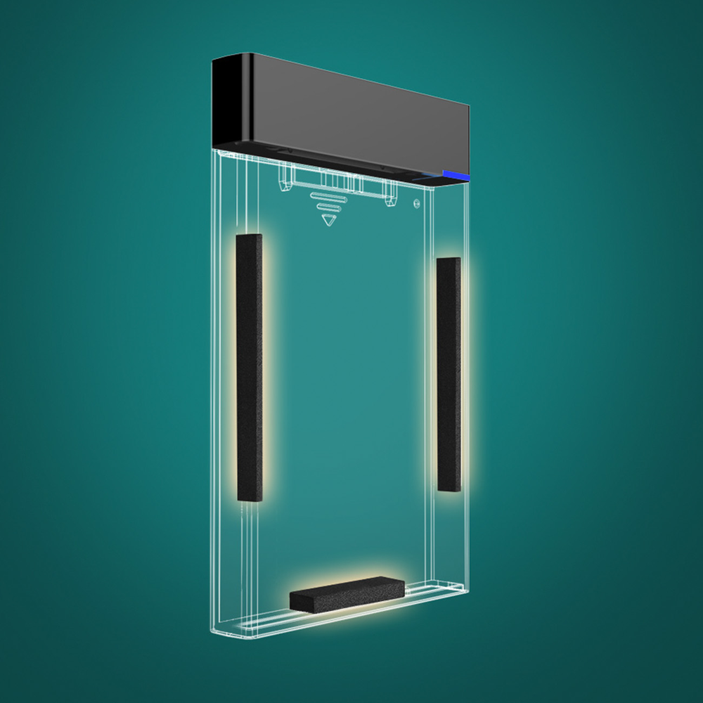 2.5 "išorinis HDD / SSD gaubto UGREEN US221, SATA 3.0 USB-C 50cm