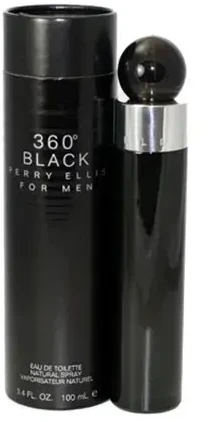Perry Ellis 360 Juodas EDT tualetinis vanduo vyrams, 100 ml