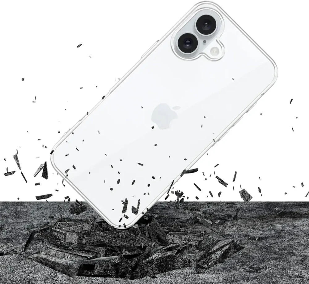 Dėklas 3mk Clear Case 1,2mm Apple iPhone 16