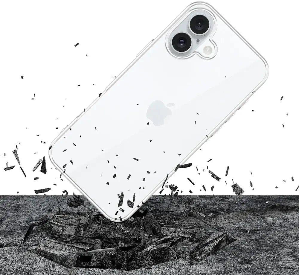 Dėklas 3mk Clear Case 1,2mm Apple iPhone 16