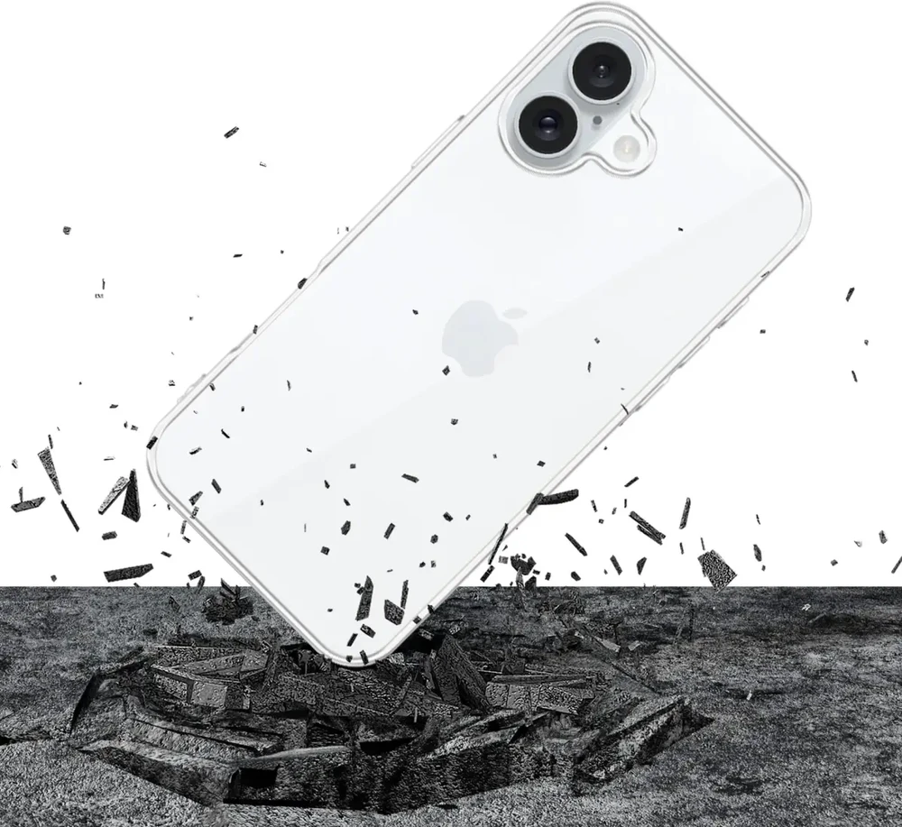 Dėklas 3mk Clear Case 1,2mm Apple iPhone 16