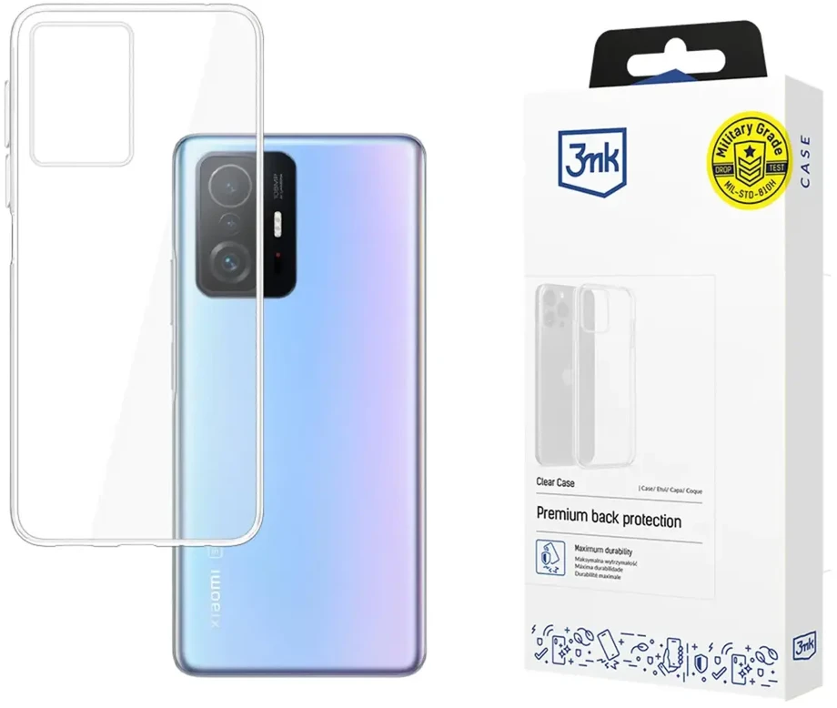 3mk Skaidrus Xiaomi 11T / 11T Pro - dėklas telefonui skaidrus
