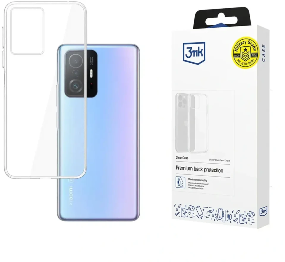 3mk Skaidrus Xiaomi 11T / 11T Pro - dėklas telefonui skaidrus
