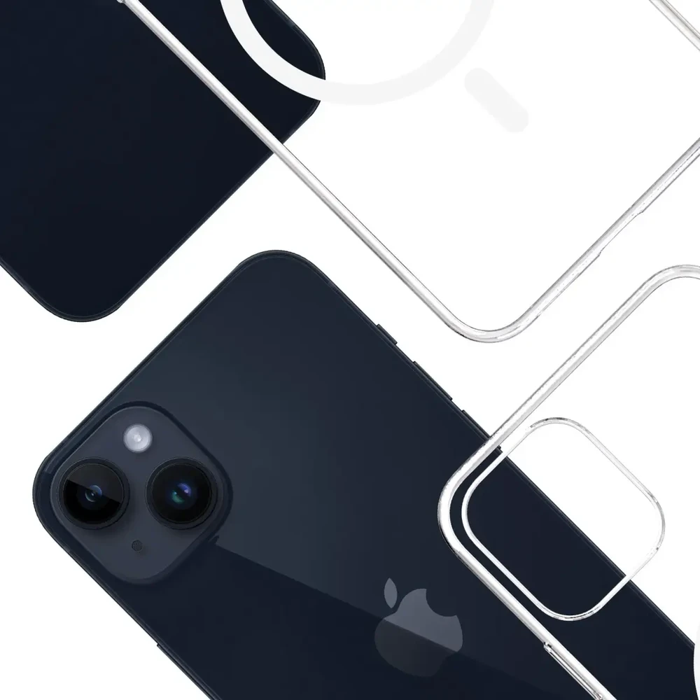 3MK skaidrus MagDėklas iPhone 14 Plus