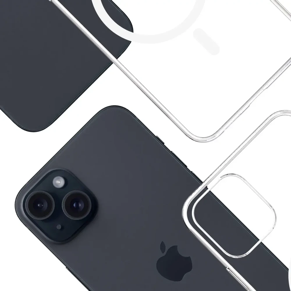 Dėklas 3MK Clear MagCase iPhone 15 Plus