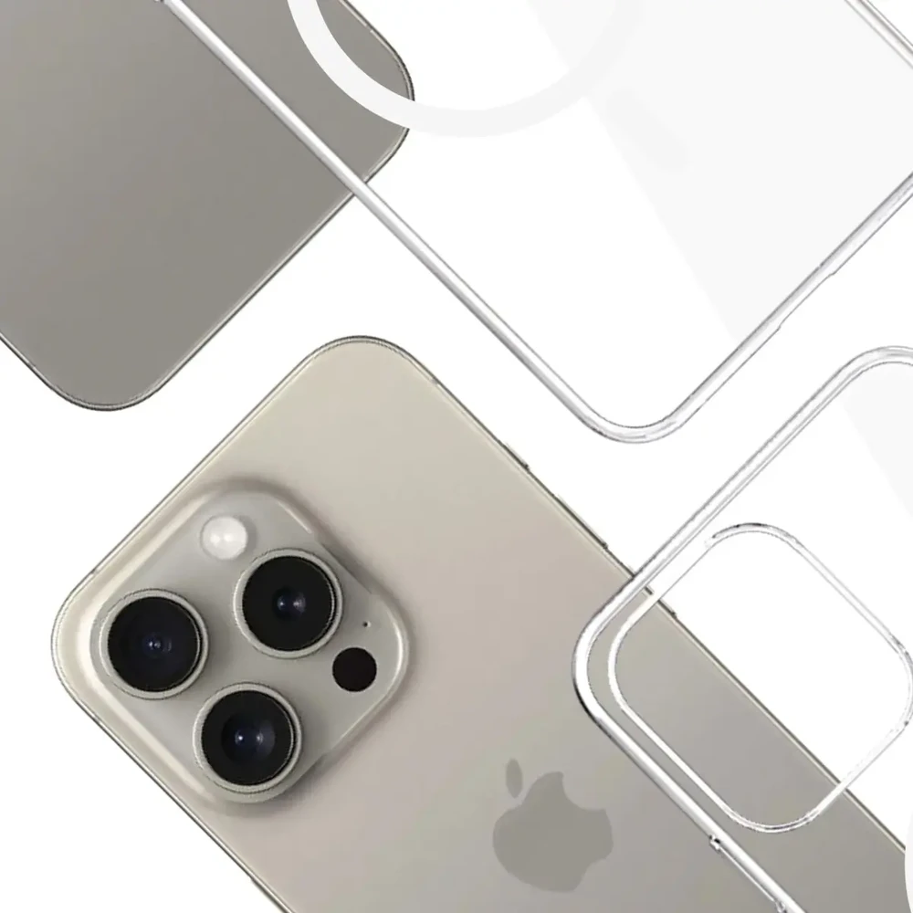 Dėklas 3MK Clear MagCase Apple iPhone 15 Pro Max