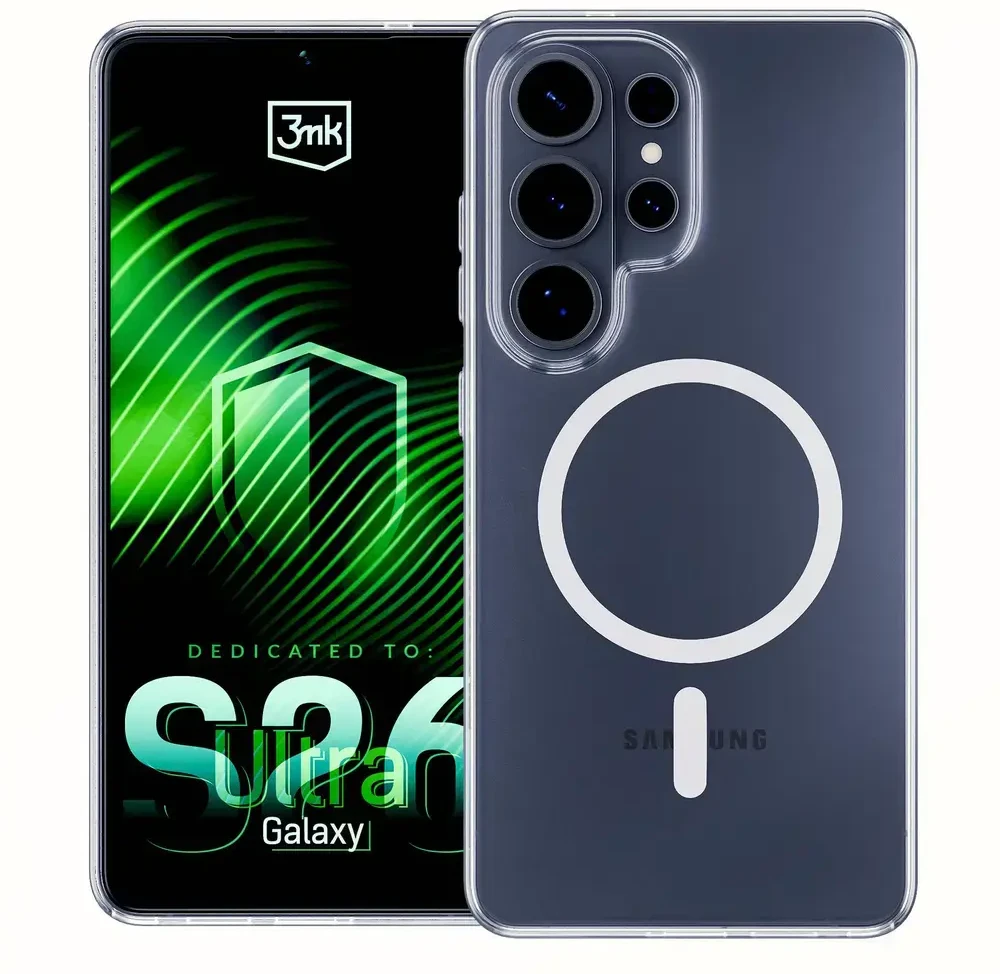 Dėklas 3mk Clear MagCase Samsung S948 S26 Ultra
