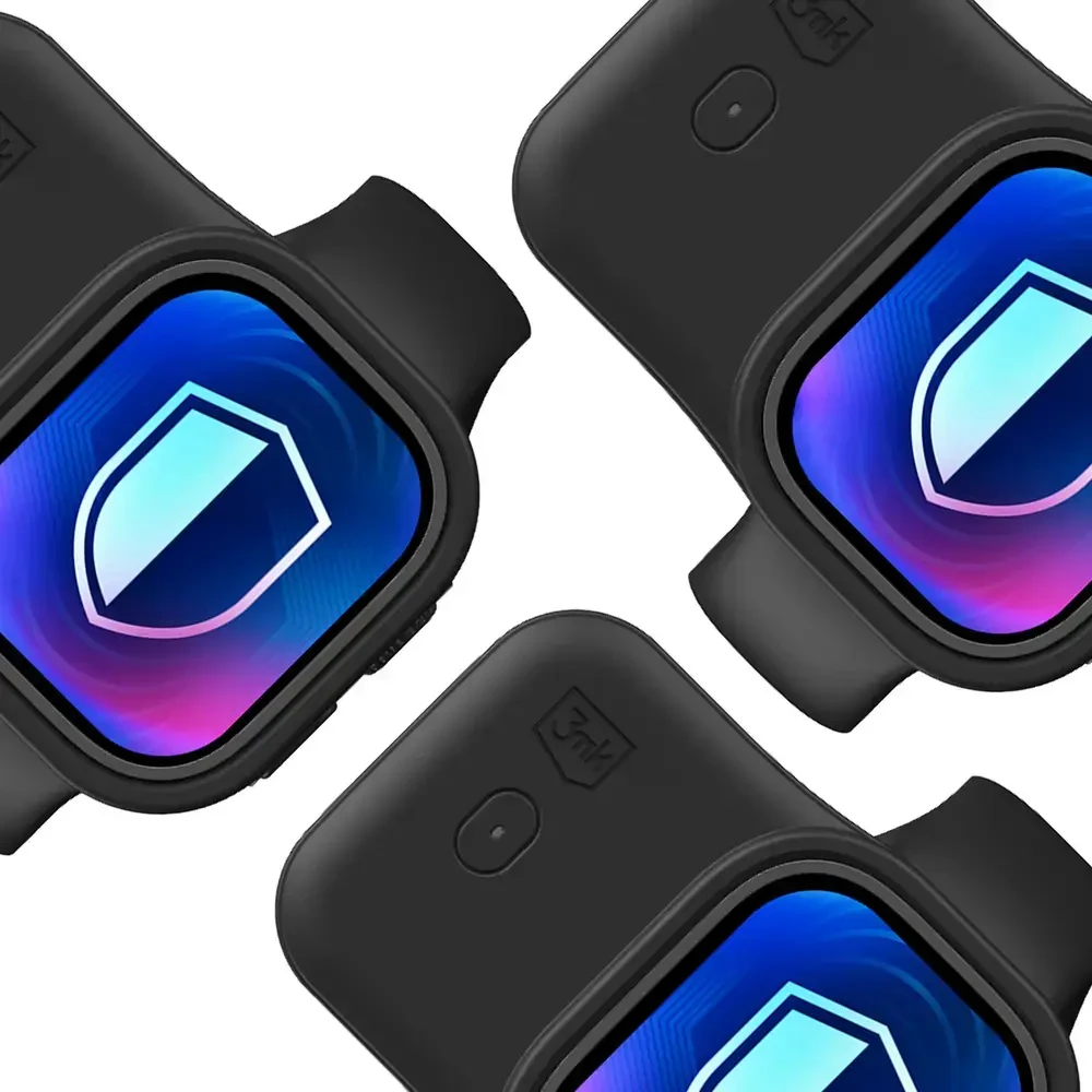 3MK Endurance nešiojamas dėklas Apple Watch 44mm/45mm 2,5W 1200mAh USB-C, juodas
