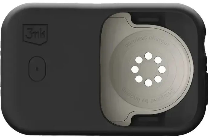 3mk „Endurance“ išorinė baterija, skirta „Apple Watch“ 49 mm, 2,5 W, 1200 mAh, USB-C - juodas