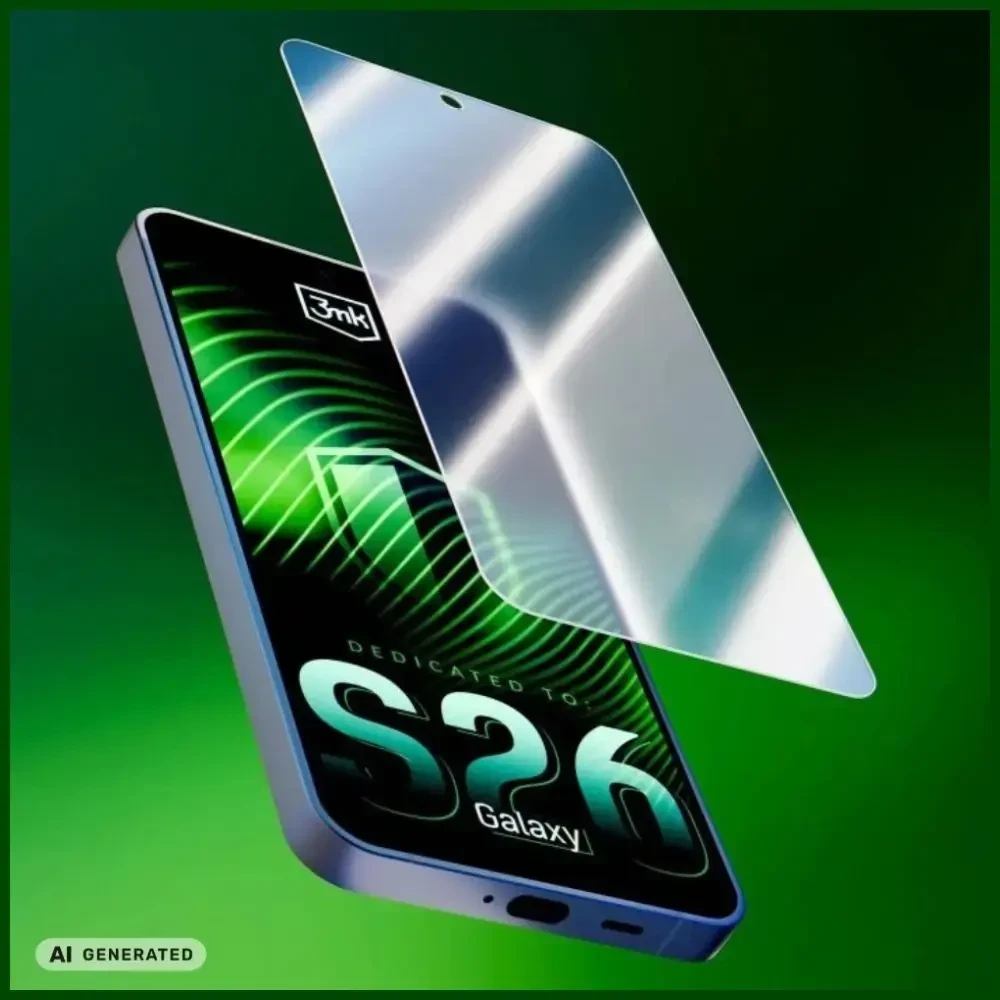 Szkło hybrydowe 3MK FlexibleGlass do Samsung Galaxy S26 3 vnt.
