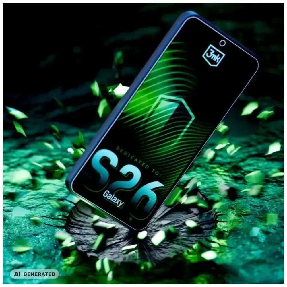 Szkło hybrydowe 3MK FlexibleGlass do Samsung Galaxy S26 3 vnt.
