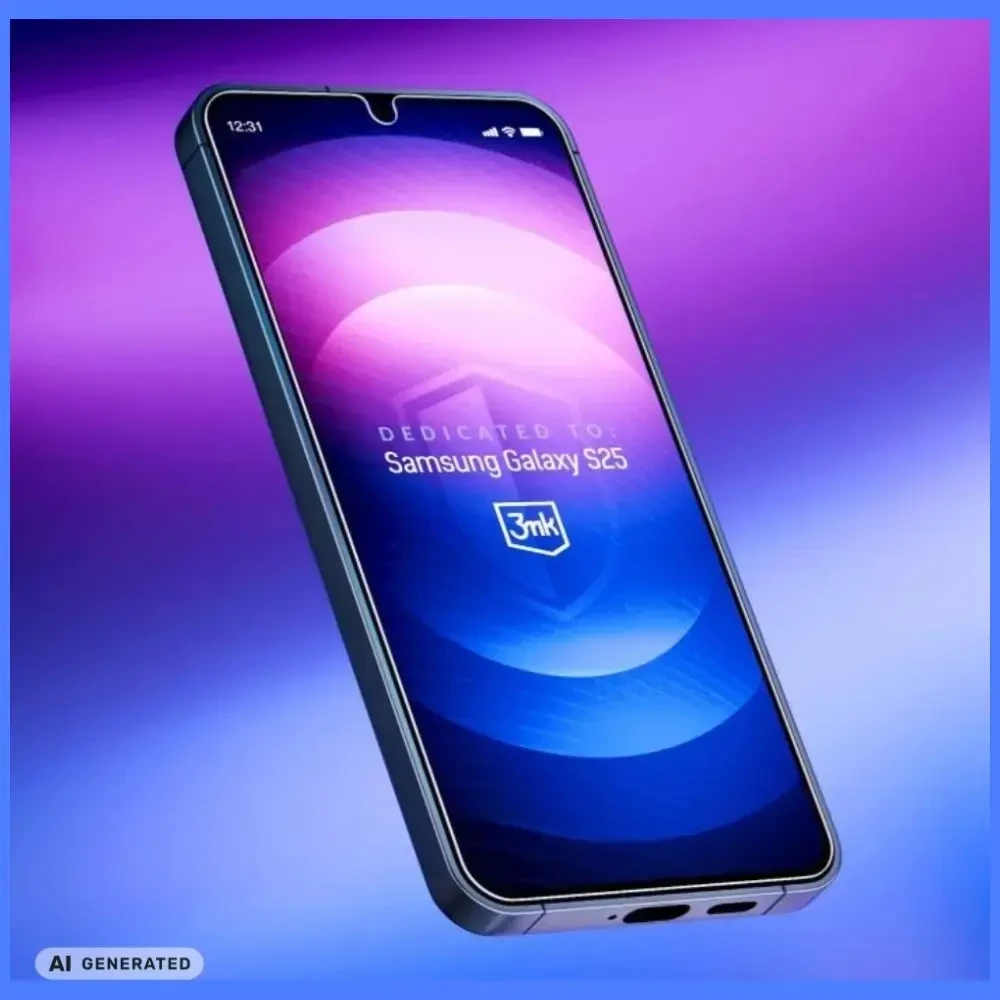 Szkło hybrydowe 3MK FlexibleGlass do Samsung Galaxy S25 3 vnt.