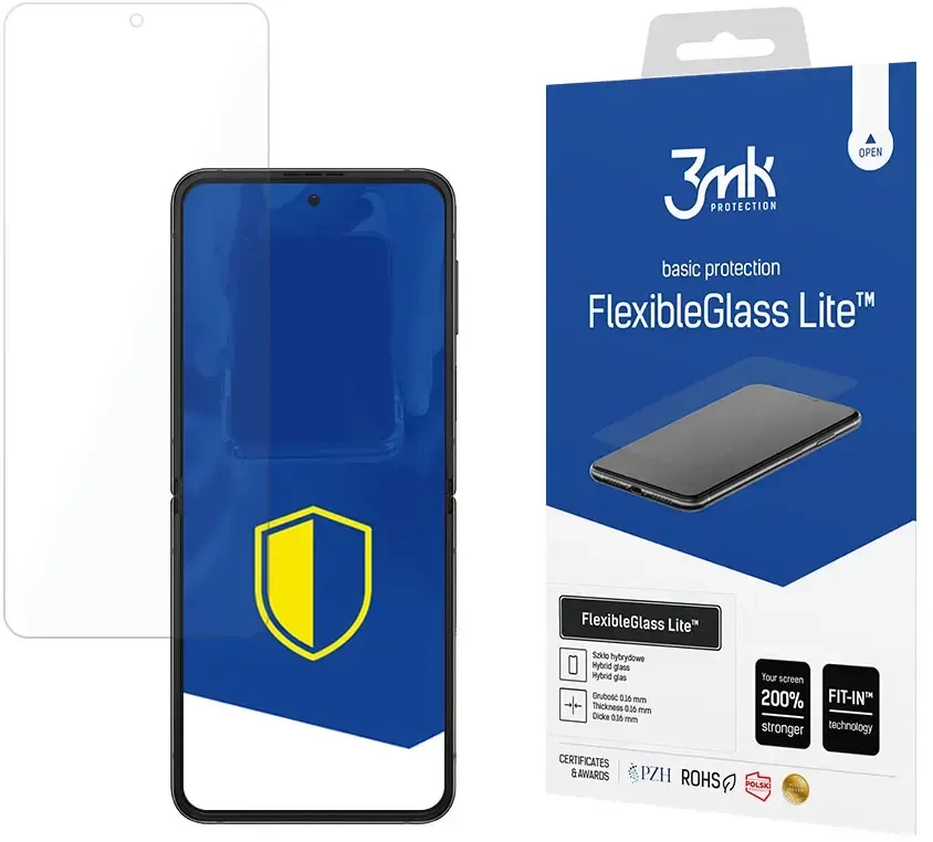 3mk FlexibleGlass Lite Samsung Galaxy Z Flip4 (priekyje)