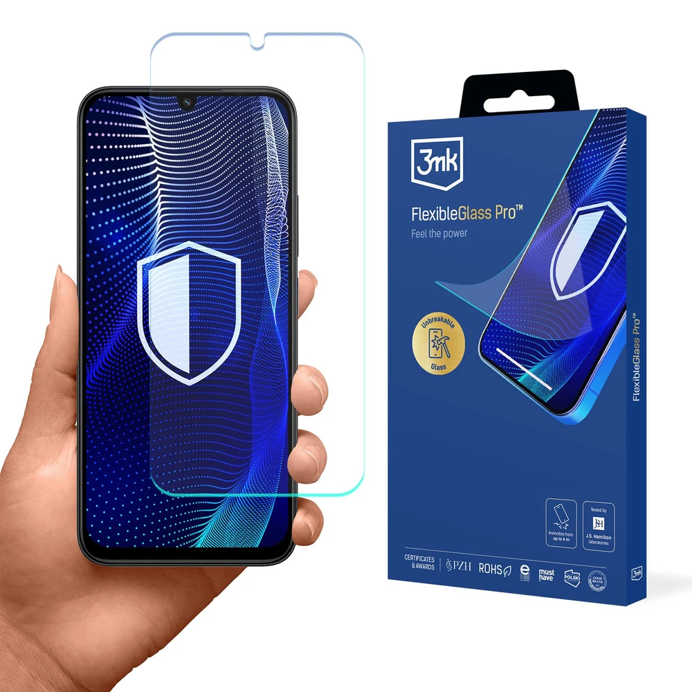 3Mk Protection Redmi 15C 4G/5G (173mm), Poco C85 (173mm) – 3mk FlexibleGlass Pro lankstus stiklas