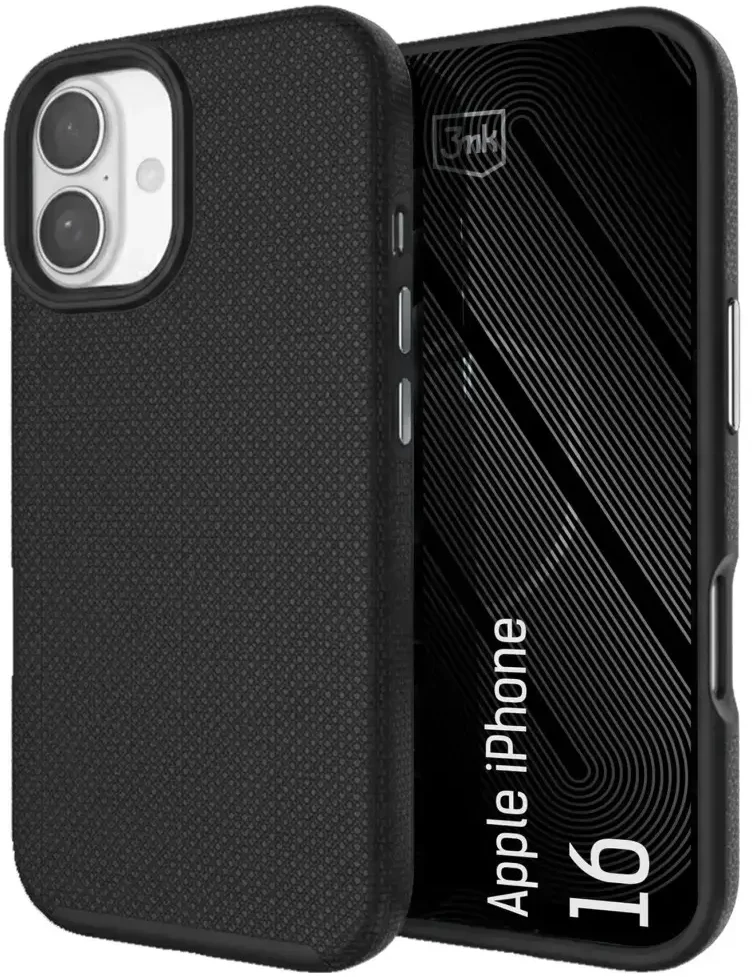 Dėklas 3Mk apsauga 3mk Fortis MagCase iPhone 16 - juodas