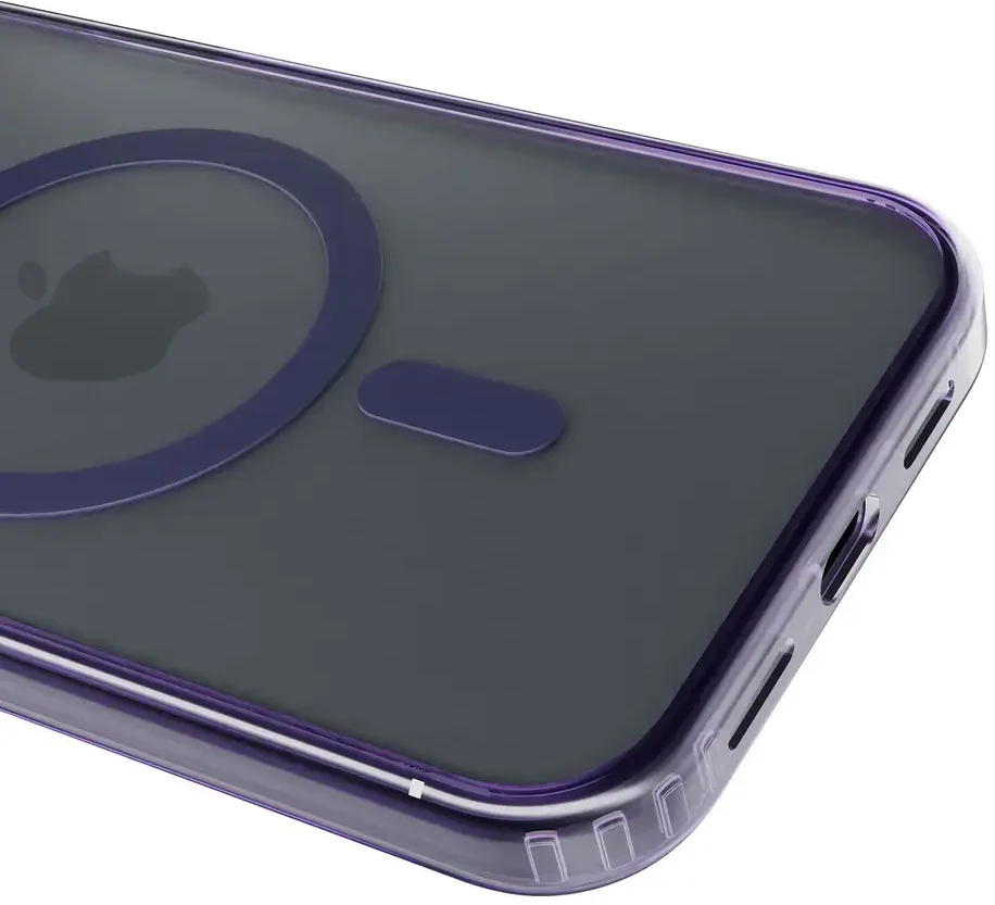 3mk Frosty MagCase Violetinė Apple iPhone 15 - dėklas telefonui violetinės spalvos