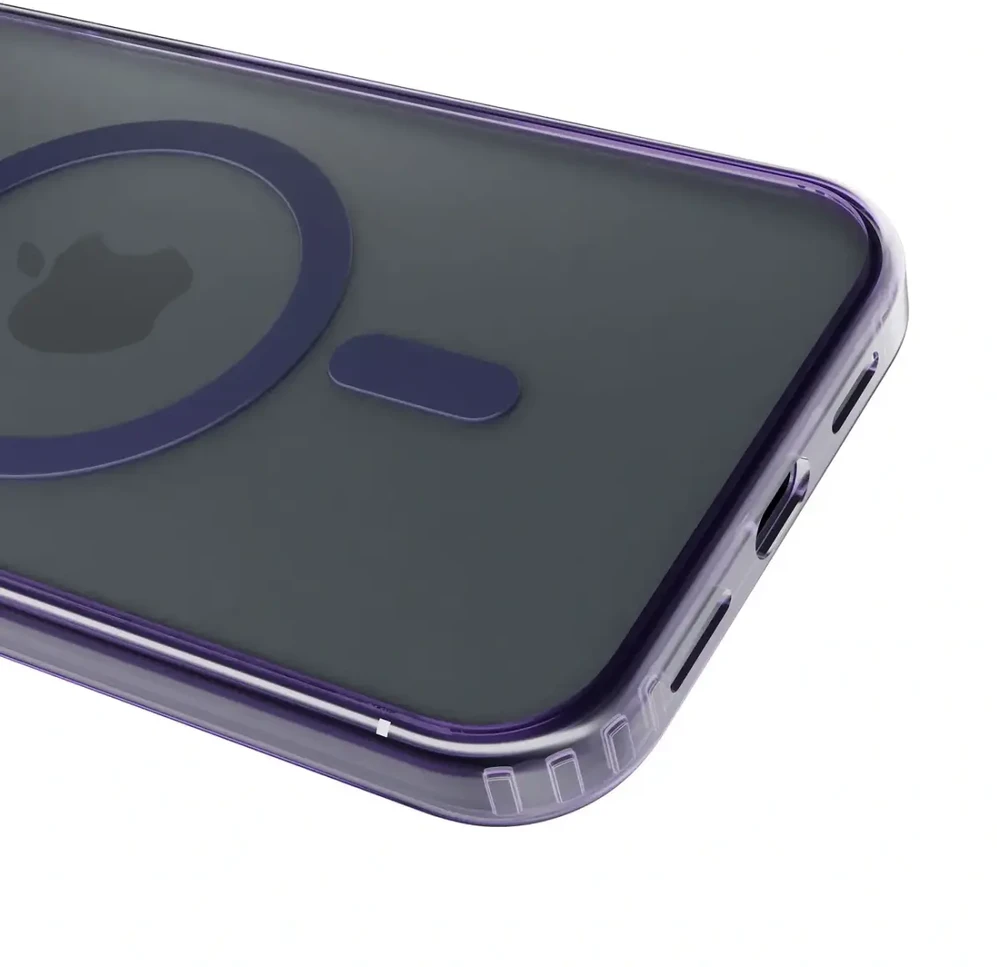 3mk Frosty MagCase Violetinė Apple iPhone 15 - dėklas telefonui violetinės spalvos