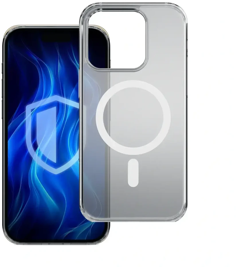 3MK Frosty Mag Apple iPhone 16 Pro Max dėklas telefonui baltos spalvos