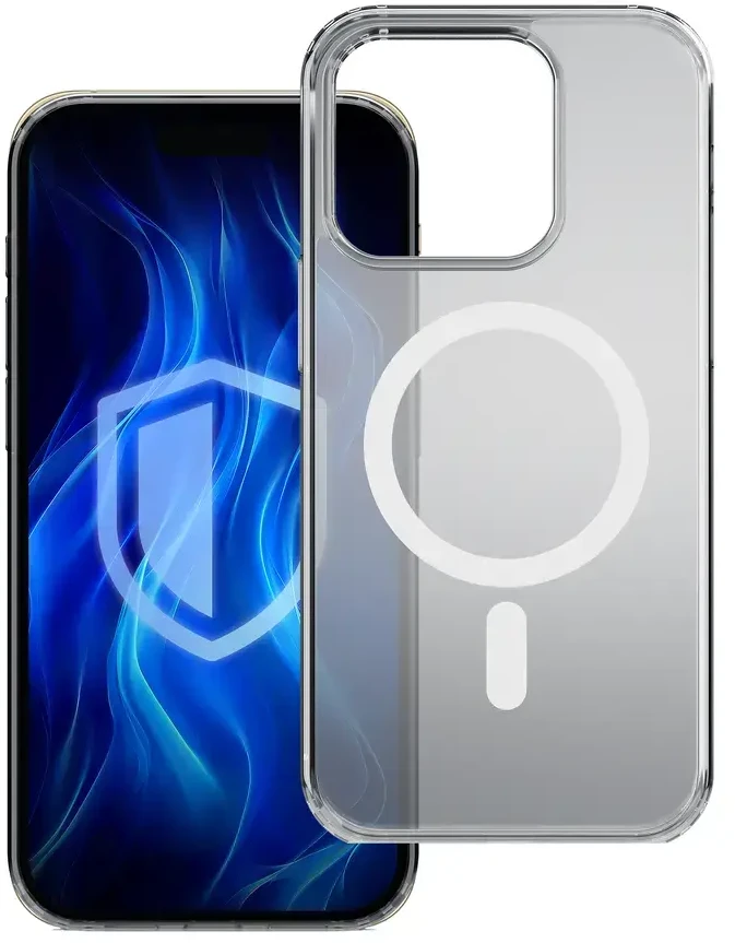 3MK Frosty Mag Apple iPhone 16 Pro Max dėklas telefonui baltos spalvos