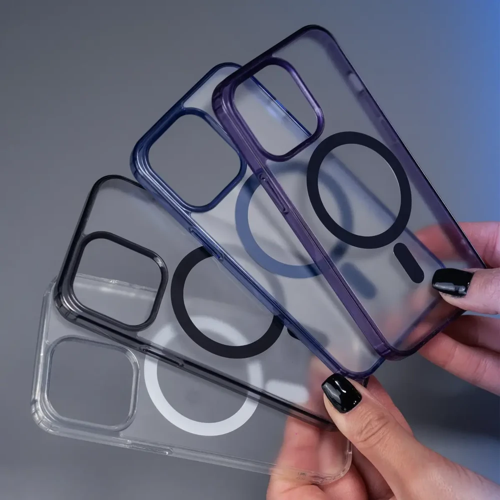 3mk Frosty MagCase Mėlyna dėklas Apple iPhone 14 Plus - skaidrus