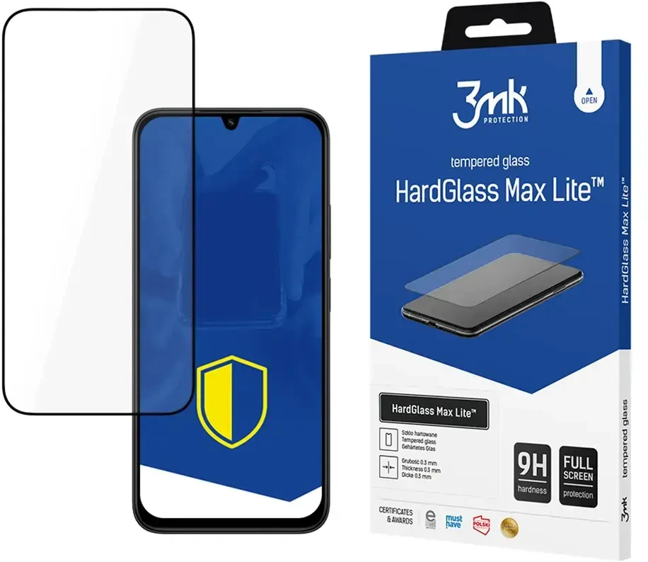 3Mk apsauga „Redmi Note 15 Pro 5G“ - 3mk HardGlass Max Lite Juodas