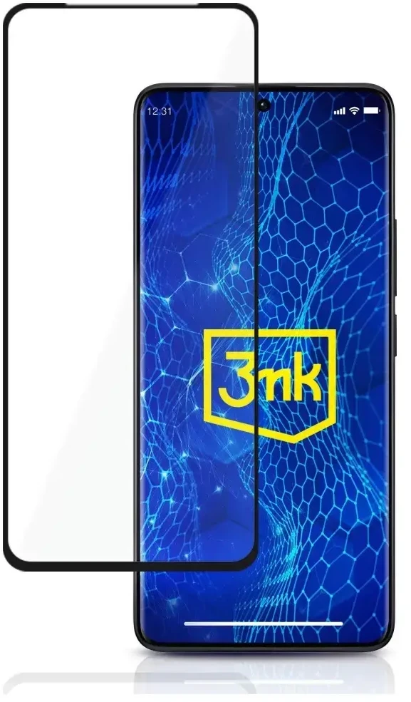 Apsauginis stiklas 3mk HardGlass Max Lite with juodas frame Xiaomi Redmi Note 13 Pro+