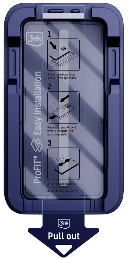 9H grūdintas stiklas su 3mk HardGlass Max privatumo filtru, skirtas „Samsung Galaxy S24 / S25“.