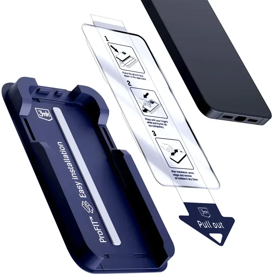 3mk HardGlass Max grūdintas stiklas, skirtas „Samsung Galaxy S24 Ultra“.