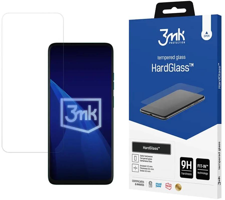 3Mk apsauga 3mk HardGlass grūdintas stiklas Motorola Moto G57 Power telefonui
